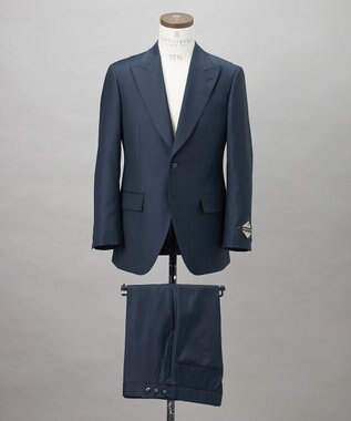 GOTAIRIKU シワになりにくい/通年素材【御幸毛織/みゆきけおり】Superio160 スーツ_ダークグリーン ダークグリーン系8