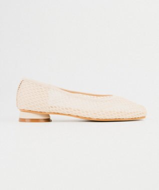 BONTRE 【PRECIEUX JOUET/プレシュウジュエ】メッシュインチュールパンプス/029PJ ホワイト