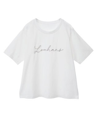 Green Parks リボンレギュラーＴシャツ Dark Gray