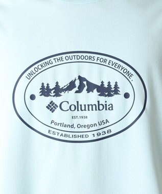 Columbia Columbia/ コールドベイダッシュショートスリーブTシャツ /コロンビア Marine Light Front Print