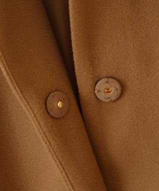 Green Parks フード取り外しハーフコート Camel