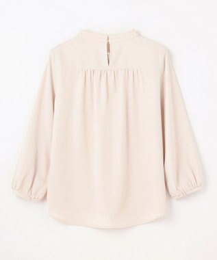 ANY 【洗濯機可】ボータイブラウス エクリュ