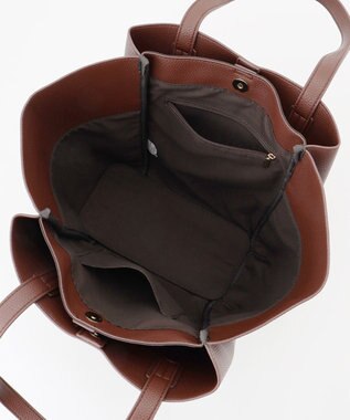 LA BAGAGERIE 【MONICA】収納いっぱいA4トート チョコ