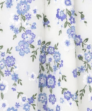 TOCCA 【洗える】MAY FLOWERS ドレス ブルー系7