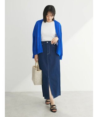 Green Parks ・ＥＬＥＮＣＡＲＥ　ＤＵＥ　デニムロングスカート Indigo