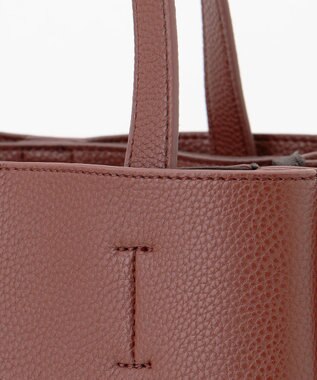 LA BAGAGERIE 【MONICA】収納いっぱいA4トート チョコ