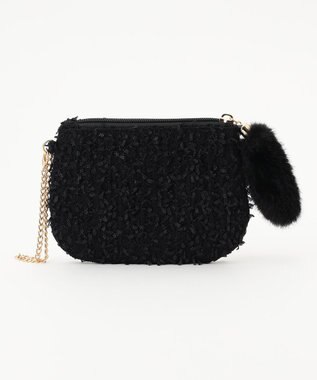 ANY SIS 【貴島明日香さんコラボ】キャット ポーチ ブラック