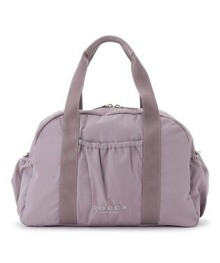 TOCCA 【WEB＆一部店舗限定】【一部カラー撥水・A4サイズ対応】AMIRARE NYLON BOSTON L ボストンバッグ ライラック系