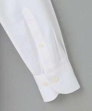 GOTAIRIKU 【形態安定】PREMIUMPLEATS_セミワイド 通年ドレスシャツ ホワイト系8