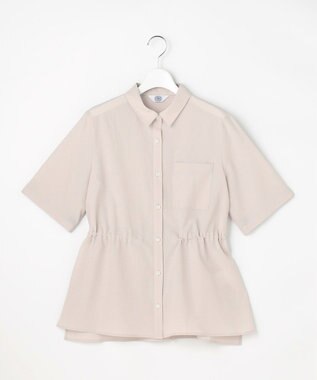 J.PRESS LADIES S 【WEB限定】アキハ BREEZE COOL シャツ ブラウス グレージュ系