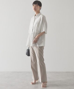 AMERICAN HOLIC 【予約】【マルチ機能】スリムスラックスパンツ Light Beige