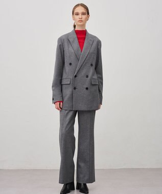 uncrave フランネル BIG ジャケット チャコール