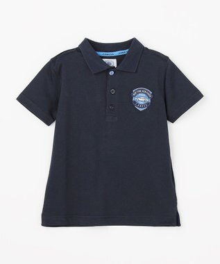 J.PRESS KIDS 【100-130cm】エンブレムポロシャツ ネイビー