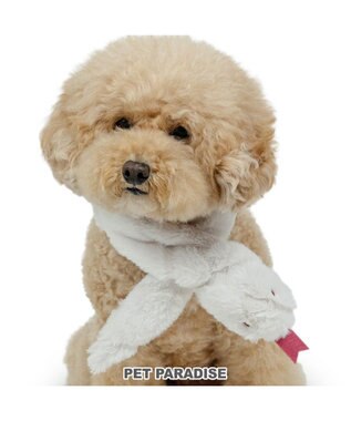 PET PARADISE ペットパラダイス 干支 巳 マフラー 《 ホワイト》 小型犬 ４Ｓ～３Ｓ・ＤＳＳ ホワイト