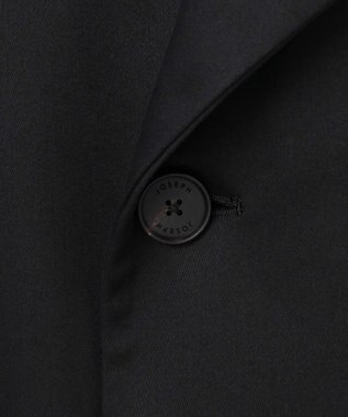 JOSEPH HOMME スムースサテンストレッチ　トレンチコート ブラック系