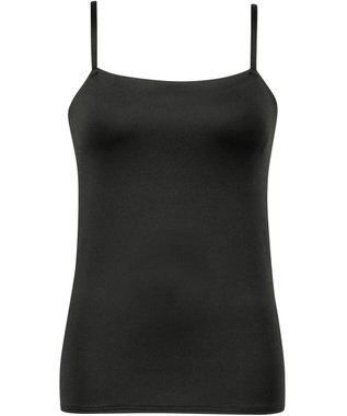 Wing カップ付きキャミソール ラク きれいなバストシルエット 【シンクロブラトップ 吸汗速乾タイプ】 ブラトップ ET1052 ウイング／ワコール ブラック