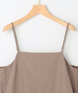 組曲 【先行予約】ライトファンクション キャミソールワンピース モカ系