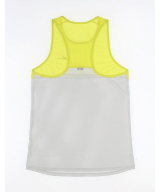 CW-X 【UNISEX】 CW-X ランニングシャツ メッシュ素材 涼しい着ごこち スポーツウェア ノースリーブ ユニセックス DLR160 /ワコール イエロー