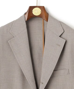 J.PRESS MEN 【セットアップ対応 / ストレッチ性  / 接触冷感 / 洗える】ニューコンセプトウール サマージャケット / 3B ベージュ系8