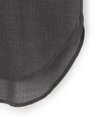 23区 L 【VERY11月号掲載/洗える】TWボイル フリルディテール ブラウス グレー系