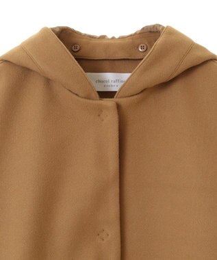Green Parks フード取り外しハーフコート Camel