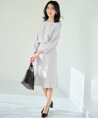 23区 サブバッグ付き2WAY トートバッグ ブラック系