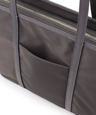 TOCCA  T-LETTERA NYLON BAG ナイロンバッグ【A4サイズ対応】 ライトグレー系
