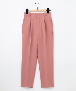 SHARE PARK LADIES 【洗える】ダブルクロスストレッチパンツ ピンク