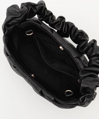 ANY SIS ソフトギャザーパーティ バッグ ブラック