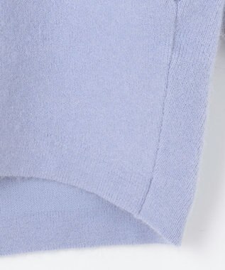 自由区 S 【WEB限定カラーあり・昨年大人気商品をアップデート】モヘアニット アウター サックスブルー系