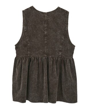 Green Parks ・ＥＬＥＮＣＡＲＥ　ＤＵＥ　ケミカルコーデュロイベスト Brown