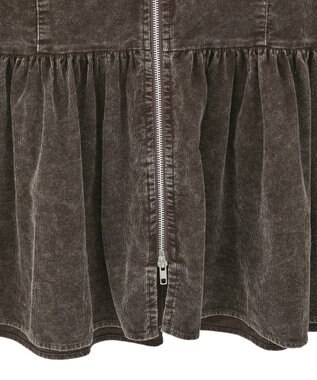 Green Parks ・ＥＬＥＮＣＡＲＥ　ＤＵＥ　ケミカルコーデュロイベスト Brown