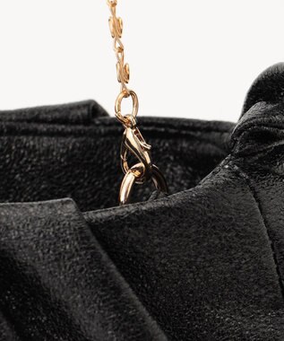 ANY SIS ソフトギャザーパーティ バッグ ブラック