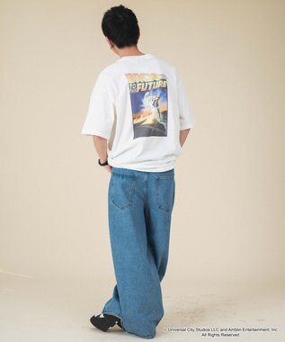 WEGO 【新柄追加/BACK　TO　THE　FUTUR/ユニセックス着用ITEM/SMLサイズ展開】BACK　TO　THE　FUTURE　グラフィックT（S） 柄1