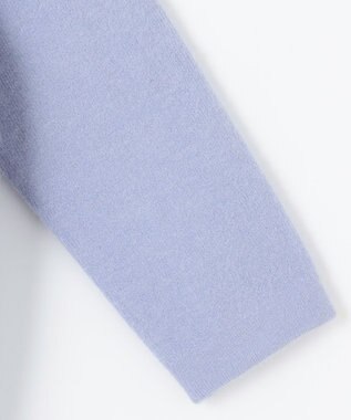 自由区 【WEB限定カラーあり・昨年大人気商品をアップデート】モヘアニット アウター サックスブルー系