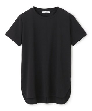 BEIGE， 【洗える】BROIS / コットンクルーネックTシャツ Black