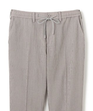 JOSEPH HOMME ＜新色追加＞新素材【通気性/ストレッチ】トリコサッカーストレッチ ドロスト付テーパードパンツ /  PEGG CONVERTIBLE ライトグレー系