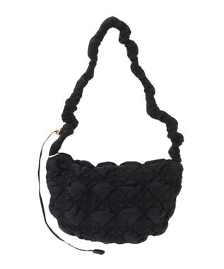 Green Parks ＯＴＯ．ＨＡ　ぽこぽこキルティングバッグ Black