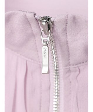 Green Parks Ｂ．シアーギャザーブルゾン Purple