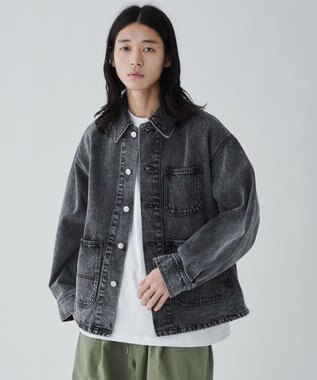 WEGO デニムカバーオール ブラック