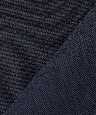 uncrave 【防シワ・洗濯機洗い可】ウォッシャブルダブルクロス ビスチェ ブラウス ネイビー