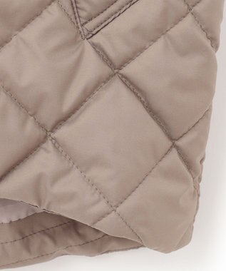 BEIGE， 【WEB限定】EIGER / キルトパーカー Mocha