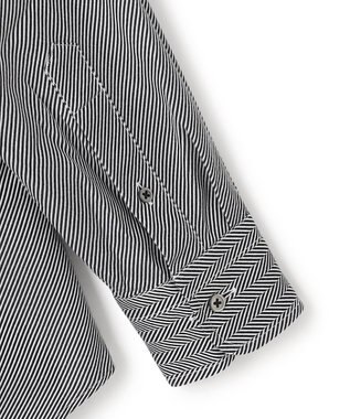 JOSEPH HOMME 【ドレスシャツ】ツイルヘリンボンクレイジー ブラック系1