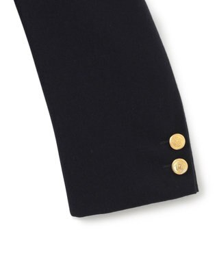 J.PRESS MEN 【定番】ペピンメリノサキソニー オーセンティック ブレザー / 金釦 / 総裏地 / Authentic-Fit ネイビー系