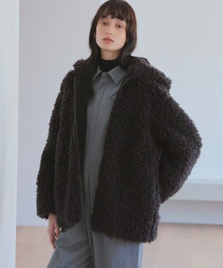 NAVE 【ReNAVE】プードルボア ジャケット ブラック系