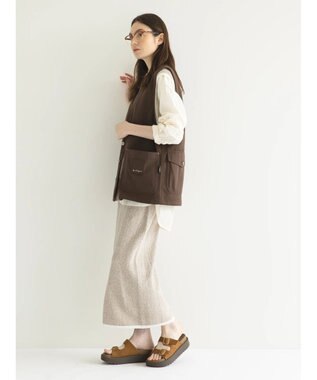 CRAFT STANDARD BOUTIQUE リンクス編みニットスカート Ivory