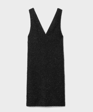 GRACE CONTINENTAL ラメシャイニードレス ブラック