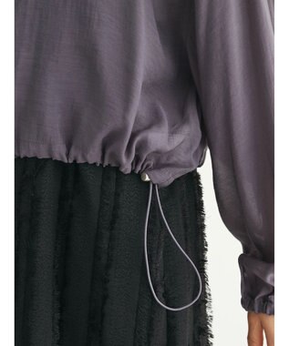 Green Parks ・ＥＬＥＮＣＡＲＥ　ＤＵＥ　シアーマウンテンパーカー Charcoal Gray