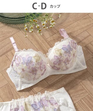 Wing 【後ろ姿きれいブラ】　背中の段差をスムージング　バストの脇流れをブロック　ウイング／ワコール　KB2717 アイボリー