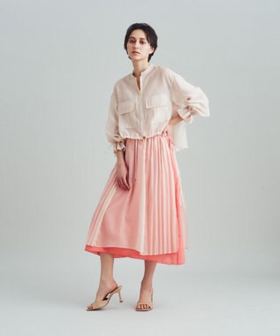 GRACE CONTINENTAL バックコンシャスブルゾン